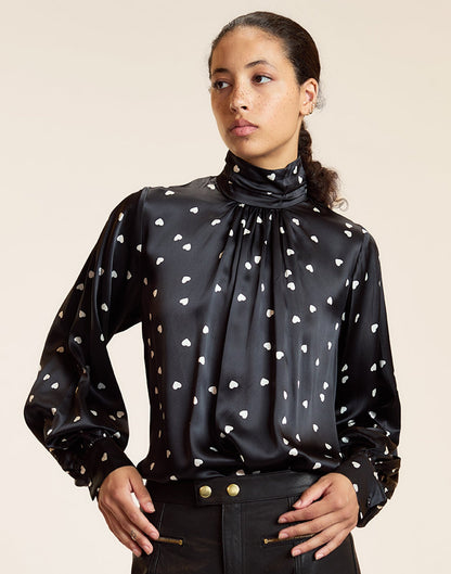 Monroe Silk Blouse | Cynthia Rowley Clothing