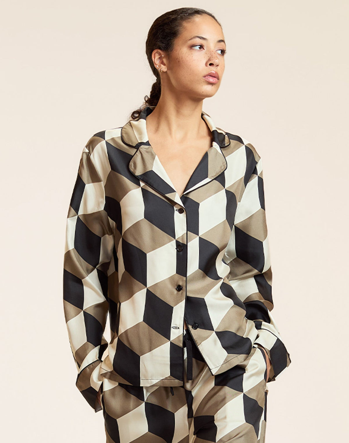 Art Deco PJ Top | Cynthia Rowley Clothing|Sale