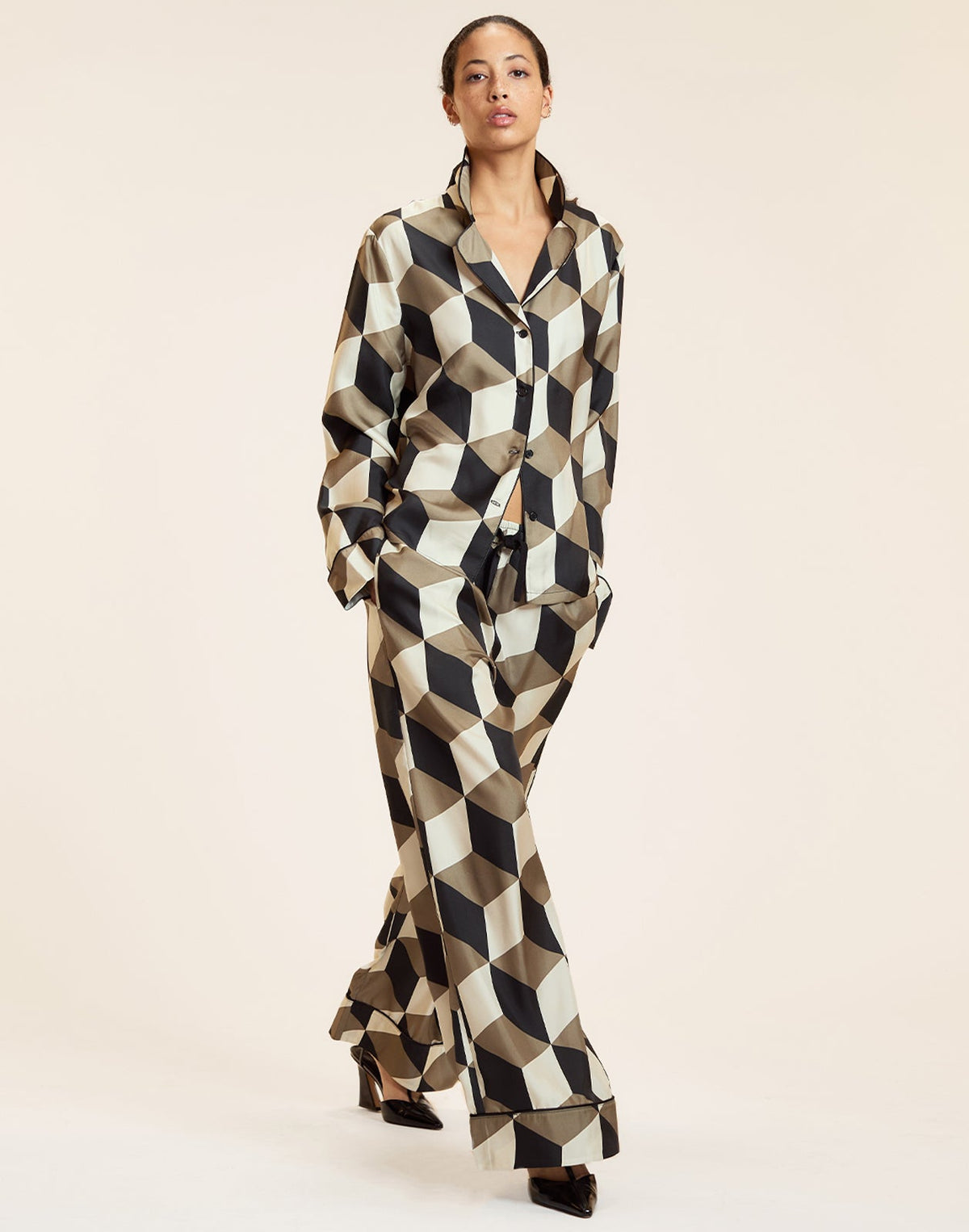 Art Deco PJ Top | Cynthia Rowley Clothing|Sale