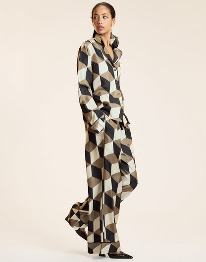 Art Deco PJ Top | Cynthia Rowley Clothing|Sale
