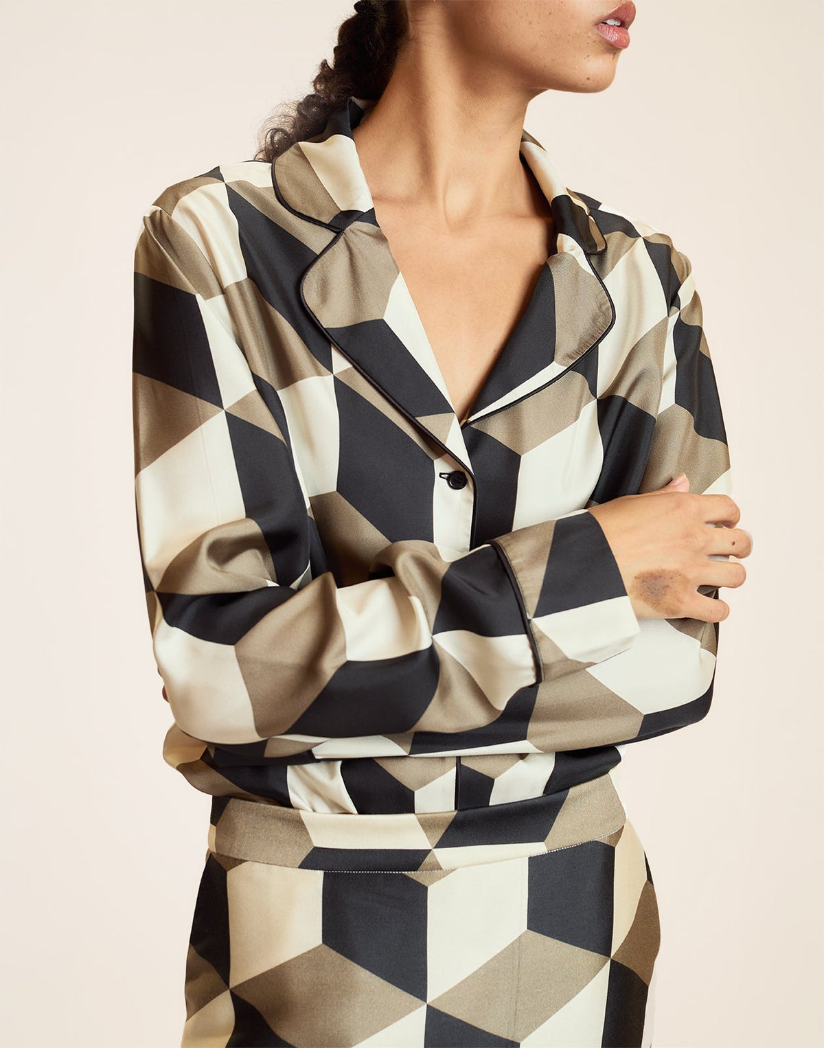 Art Deco PJ Top | Cynthia Rowley Clothing|Sale