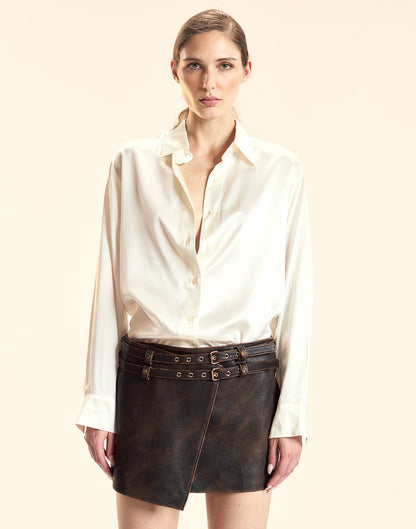 Collectible Silk Shirt | Cynthia Rowley Clothing