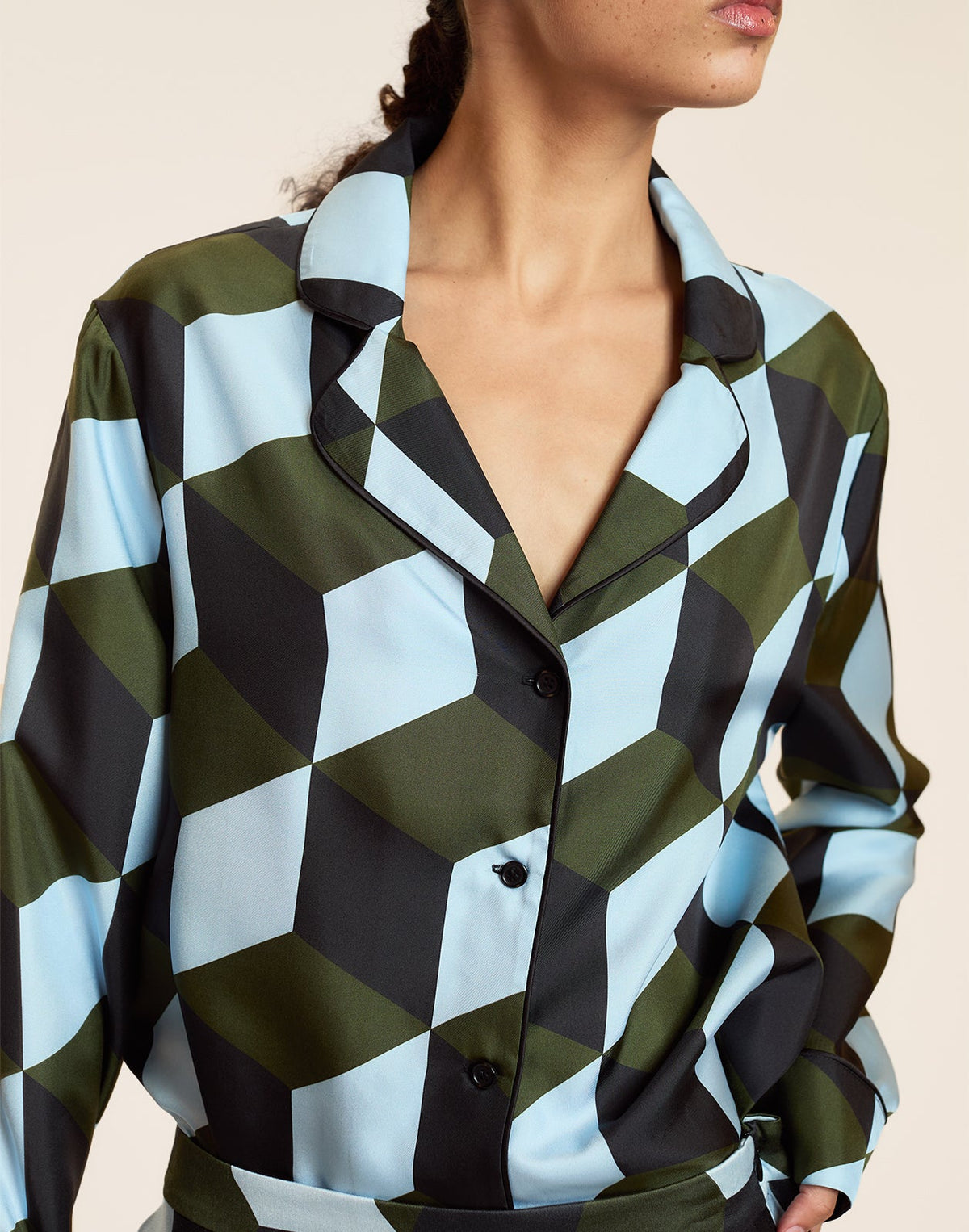 Art Deco PJ Top | Cynthia Rowley Clothing|Sale