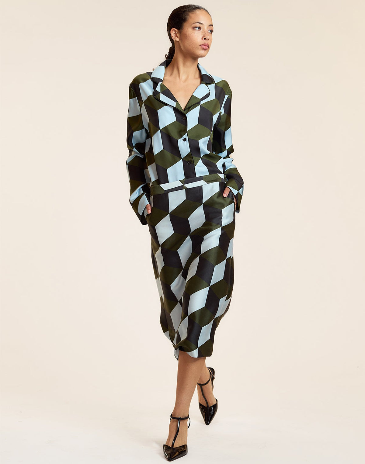 Art Deco PJ Top | Cynthia Rowley Clothing|Sale
