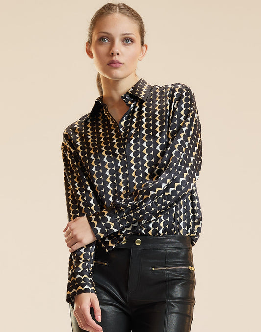 Collectible Silk Shirt | Cynthia Rowley Clothing