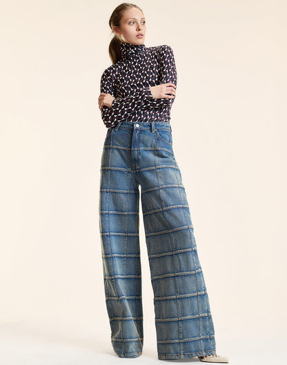 Art Nouveau Turtleneck | Cynthia Rowley Clothing|Sale