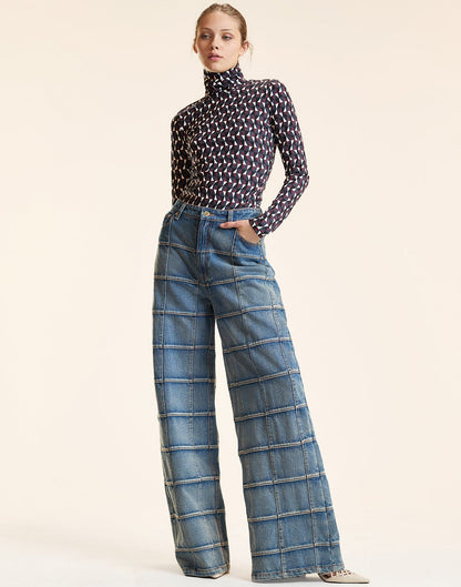 Art Nouveau Turtleneck | Cynthia Rowley Clothing|Sale