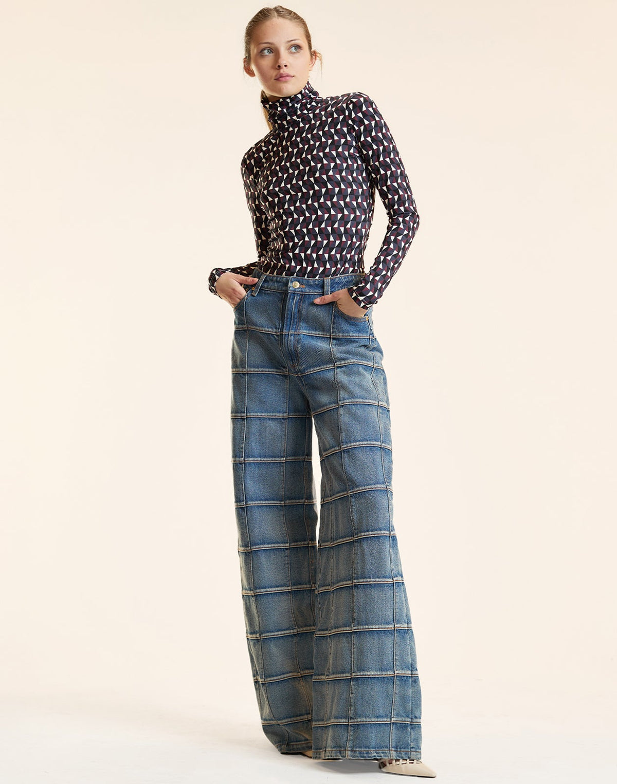 Art Nouveau Turtleneck | Cynthia Rowley Clothing|Sale