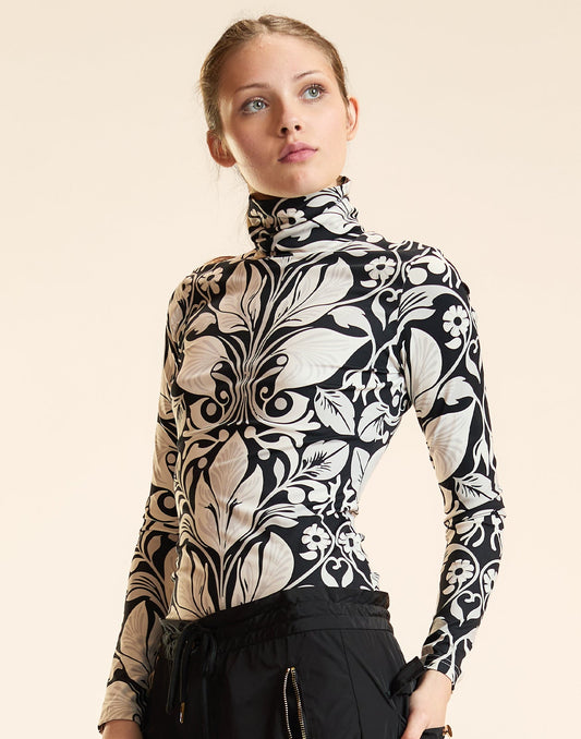 Art Nouveau Turtleneck | Cynthia Rowley Clothing|Sale