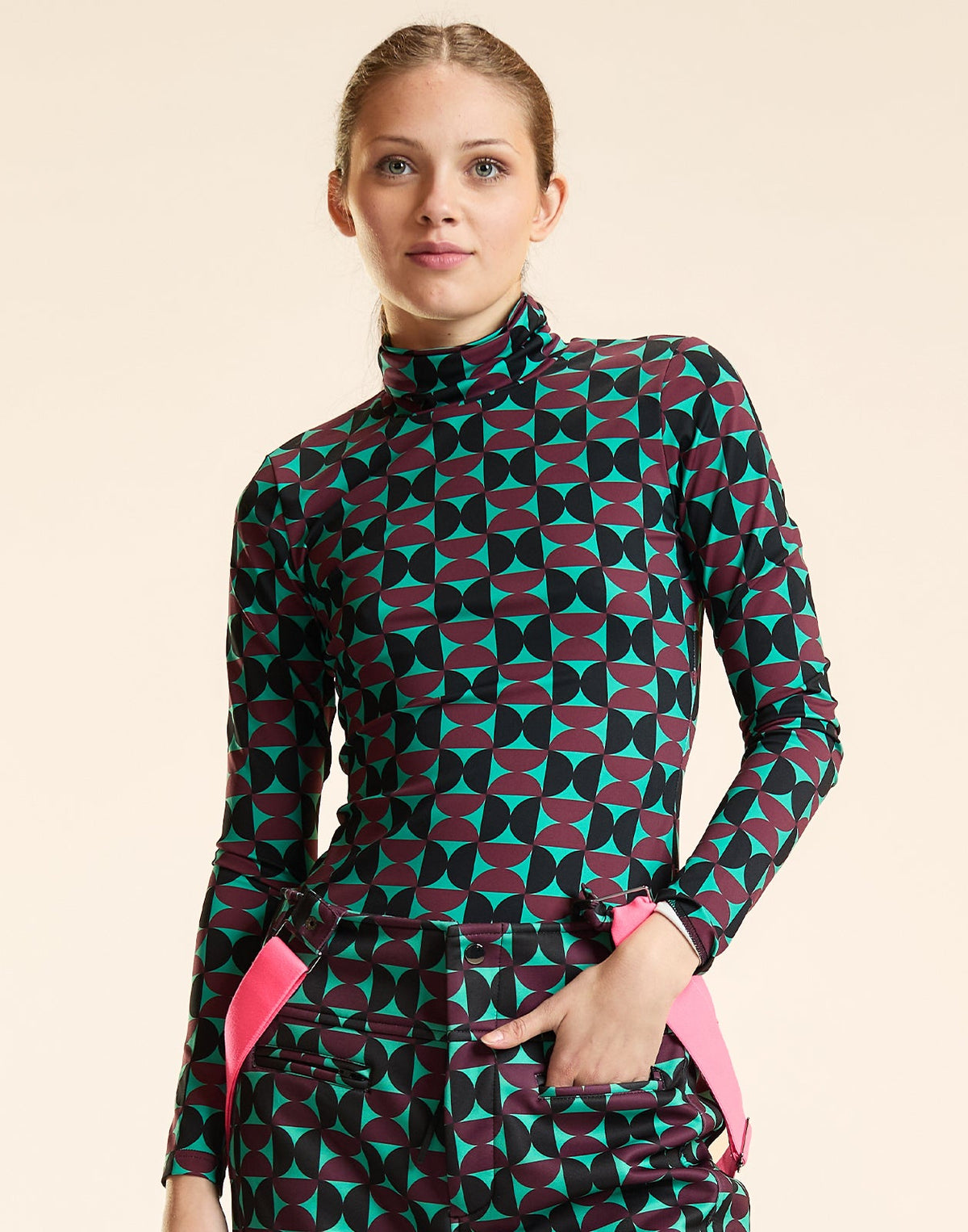 Art Nouveau Turtleneck | Cynthia Rowley Clothing|Sale