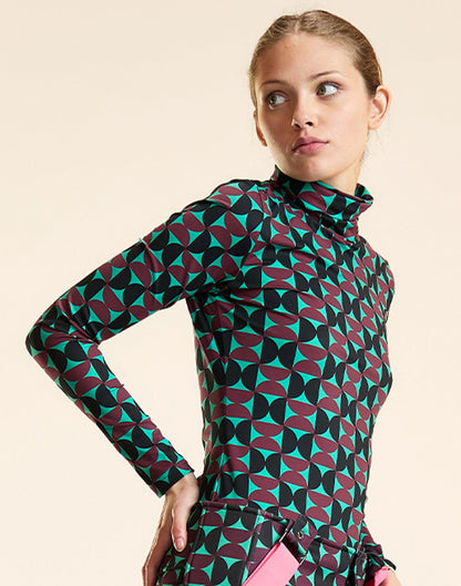 Art Nouveau Turtleneck | Cynthia Rowley Clothing|Sale