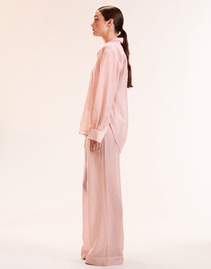 Salina Sheer Shirt | Cynthia Rowley Clothing