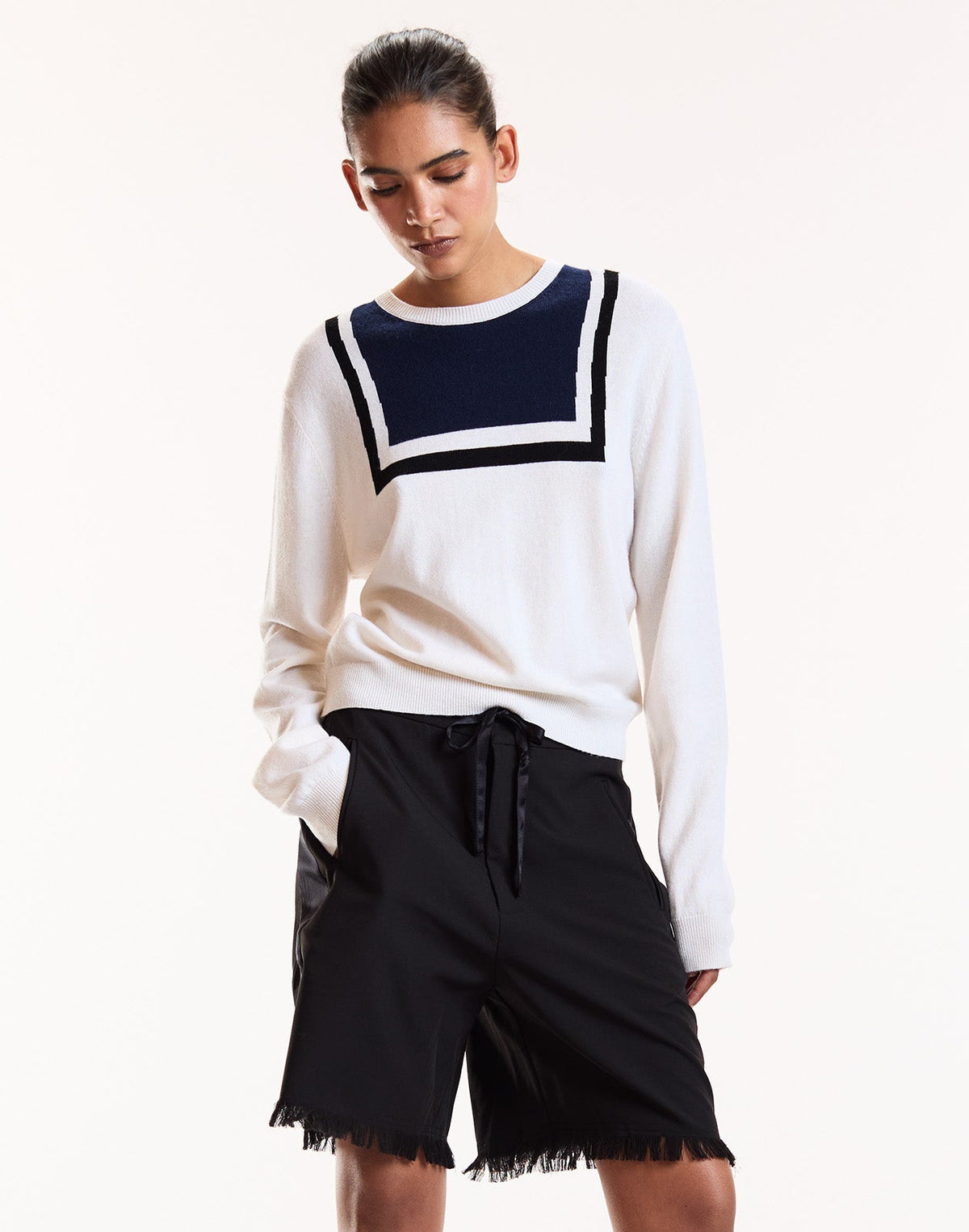 Eastport Knit Pullover | Cynthia Rowley Clothing