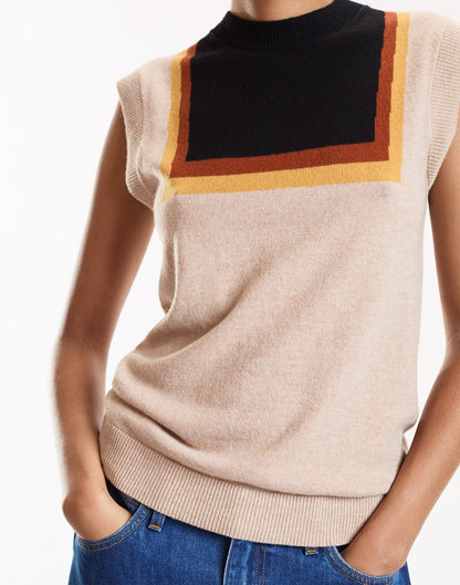 Eastport Knit Vest | Cynthia Rowley Clothing