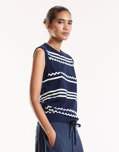 Ziggy Knit Tank | Cynthia Rowley Clothing