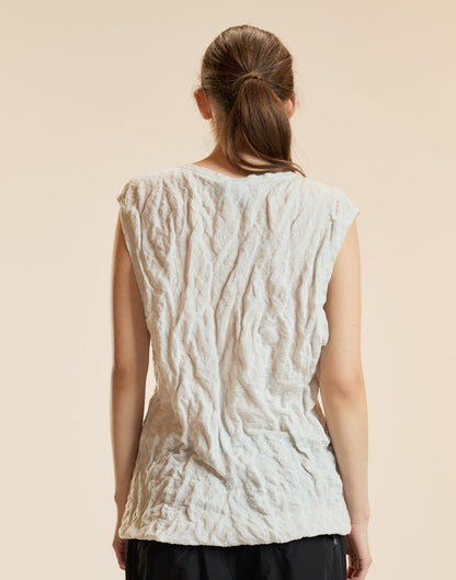 Parchment Knit Tank | Cynthia Rowley Clothing