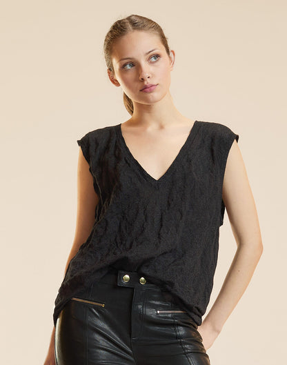 Parchment Knit Tank | Cynthia Rowley Clothing