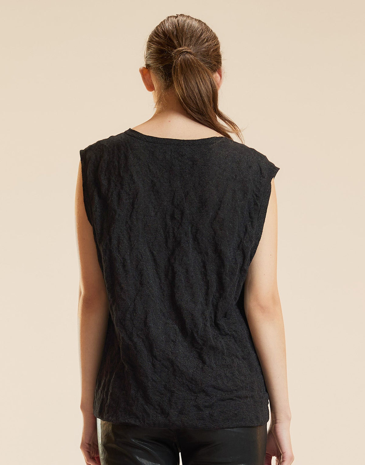 Parchment Knit Tank | Cynthia Rowley Clothing