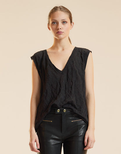 Parchment Knit Tank | Cynthia Rowley Clothing