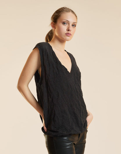 Parchment Knit Tank | Cynthia Rowley Clothing