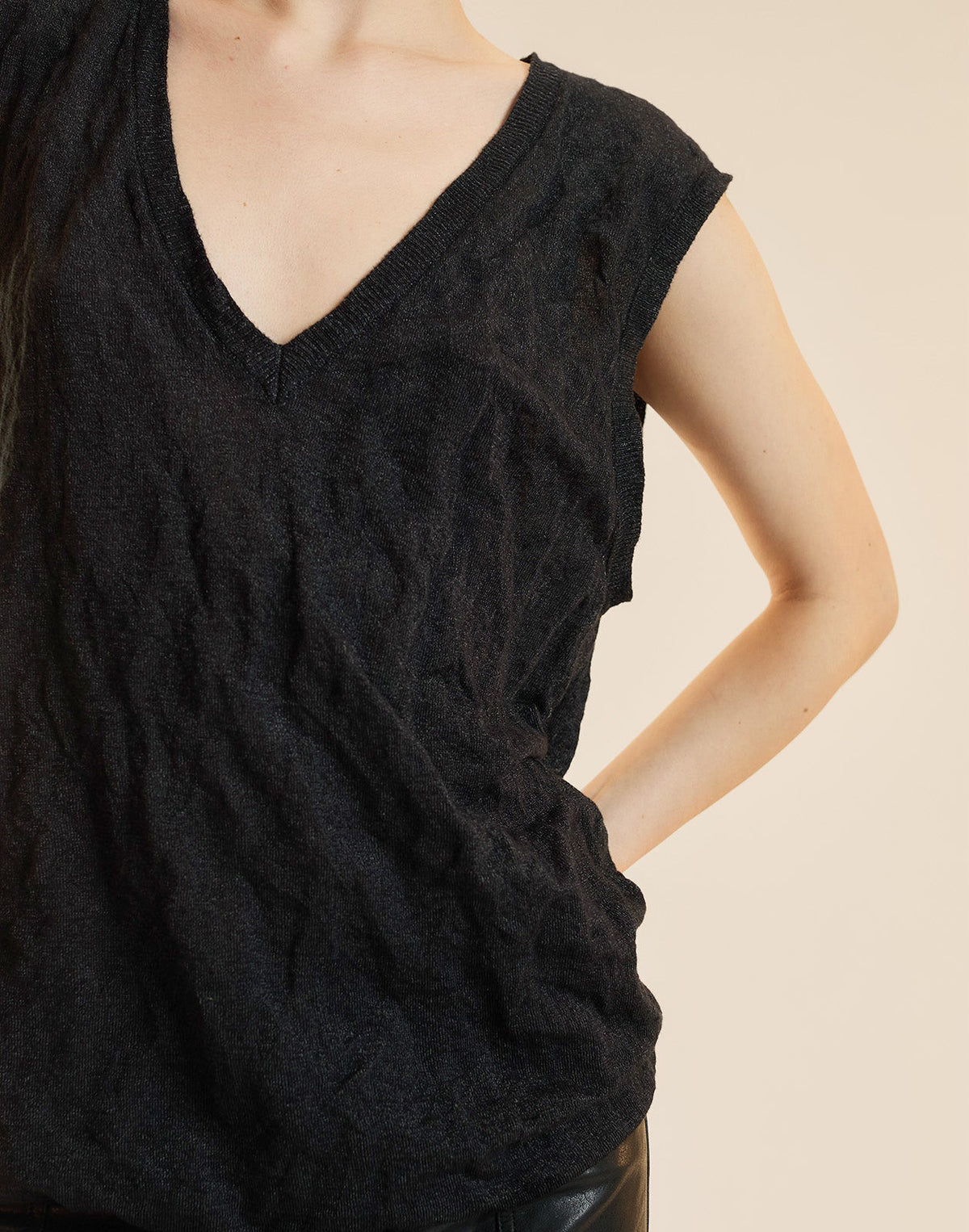 Parchment Knit Tank | Cynthia Rowley Clothing
