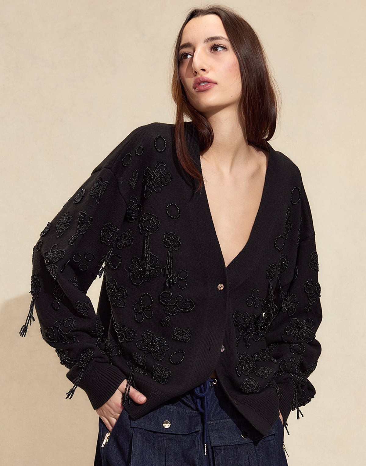 Paloma Boyfriend Cardigan | Cynthia Rowley Clothing|Sale