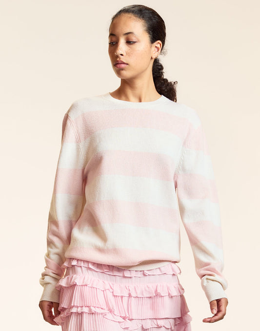 Lucky Stripes Cashmere Sweater | Cynthia Rowley Clothing