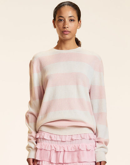 Lucky Stripes Cashmere Sweater | Cynthia Rowley Clothing