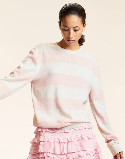 Lucky Stripes Cashmere Sweater | Cynthia Rowley Clothing