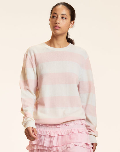Lucky Stripes Cashmere Sweater | Cynthia Rowley Clothing
