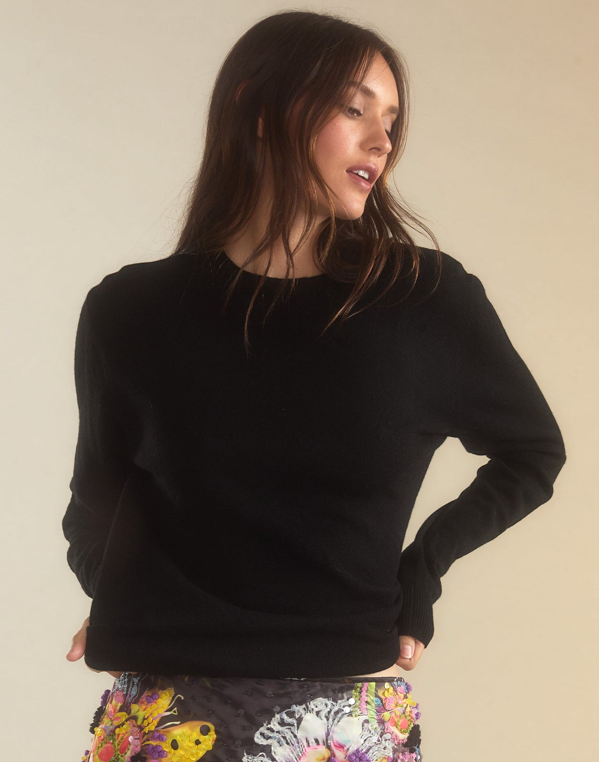 Elea Wool Cashmere Sweater | Cynthia Rowley Clothing