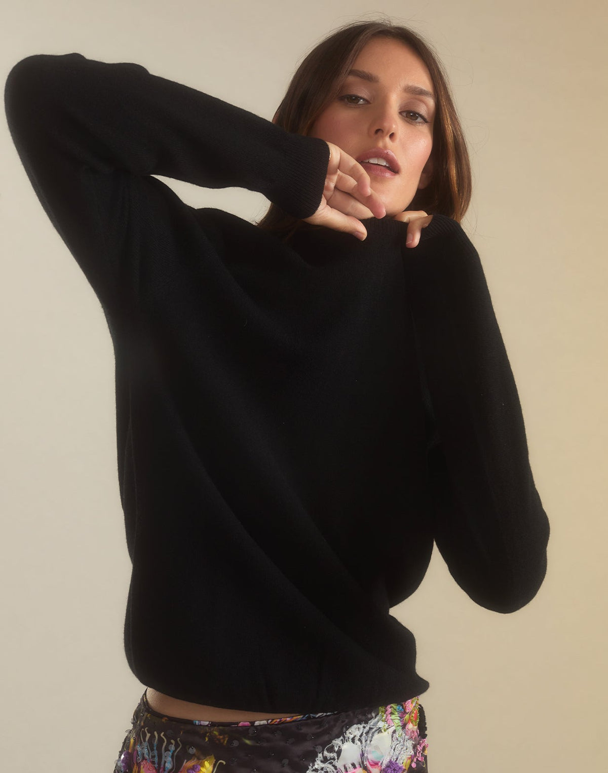 Elea Wool Cashmere Sweater | Cynthia Rowley Clothing