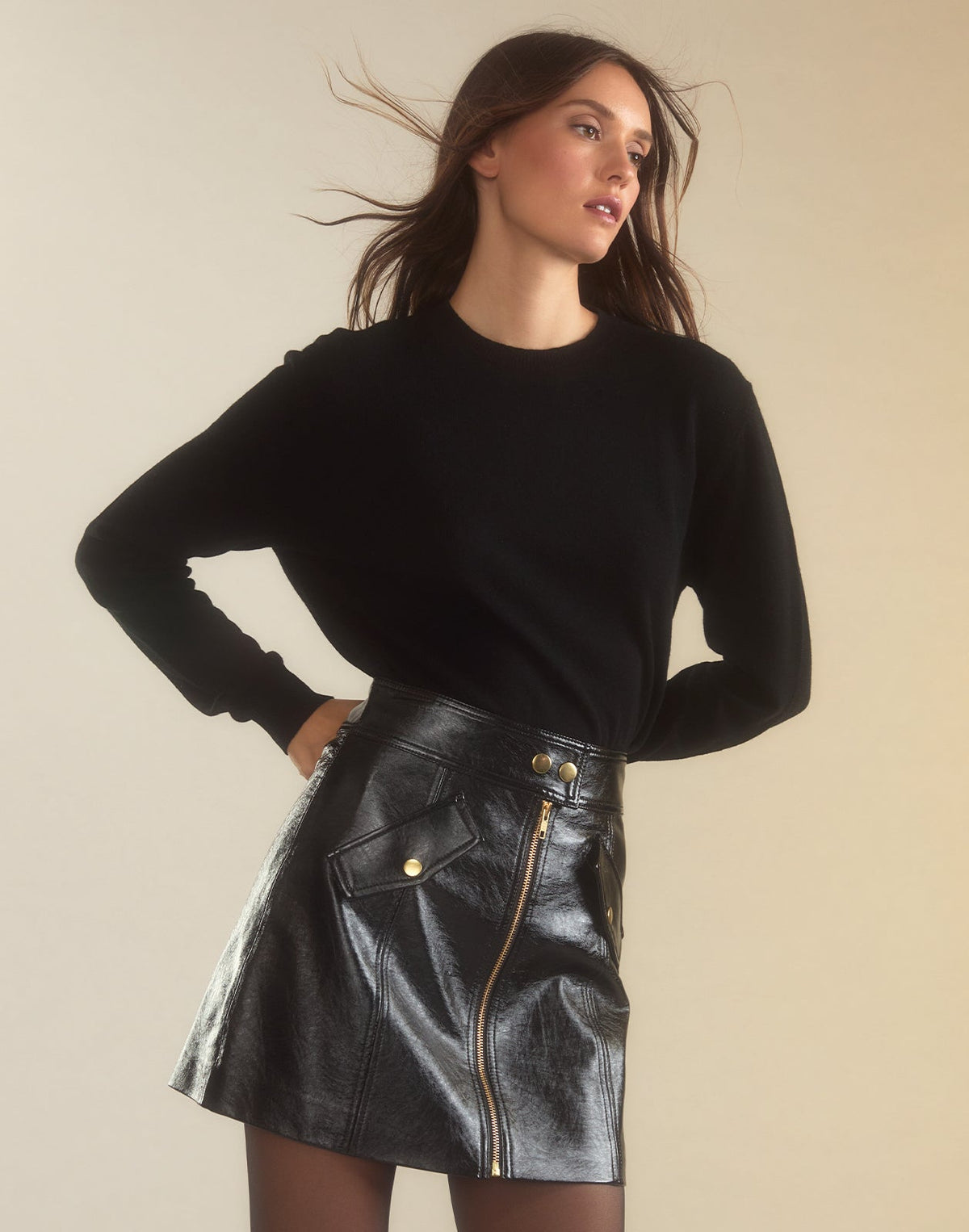 Elea Wool Cashmere Sweater | Cynthia Rowley Clothing
