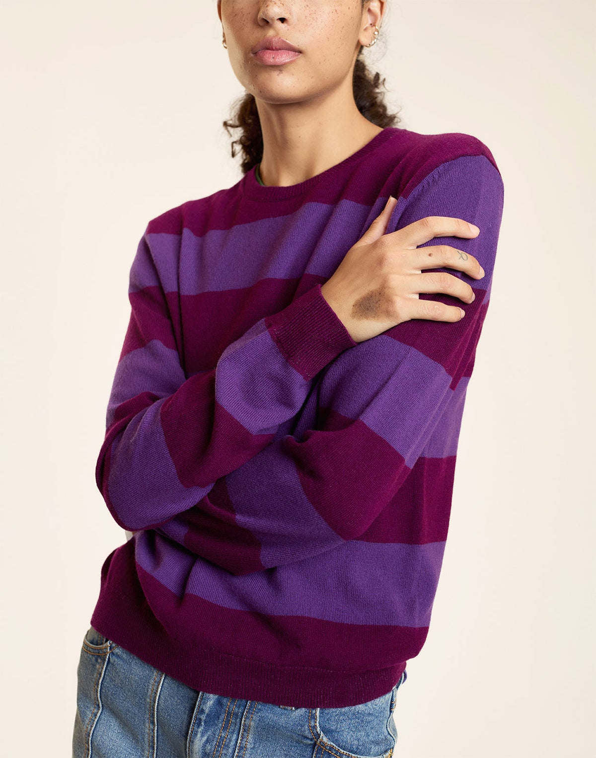 Lucky Stripes Cashmere Sweater | Cynthia Rowley Clothing