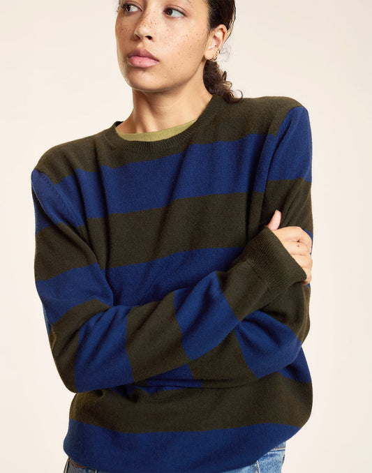 Lucky Stripes Cashmere Sweater | Cynthia Rowley Clothing