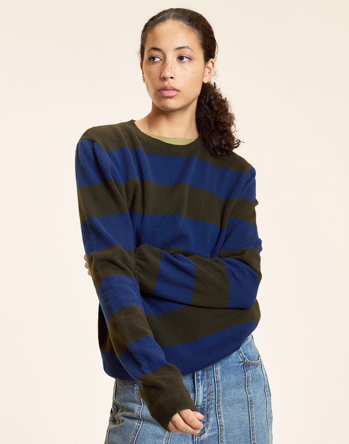 Lucky Stripes Cashmere Sweater | Cynthia Rowley Clothing