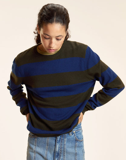 Lucky Stripes Cashmere Sweater | Cynthia Rowley Clothing