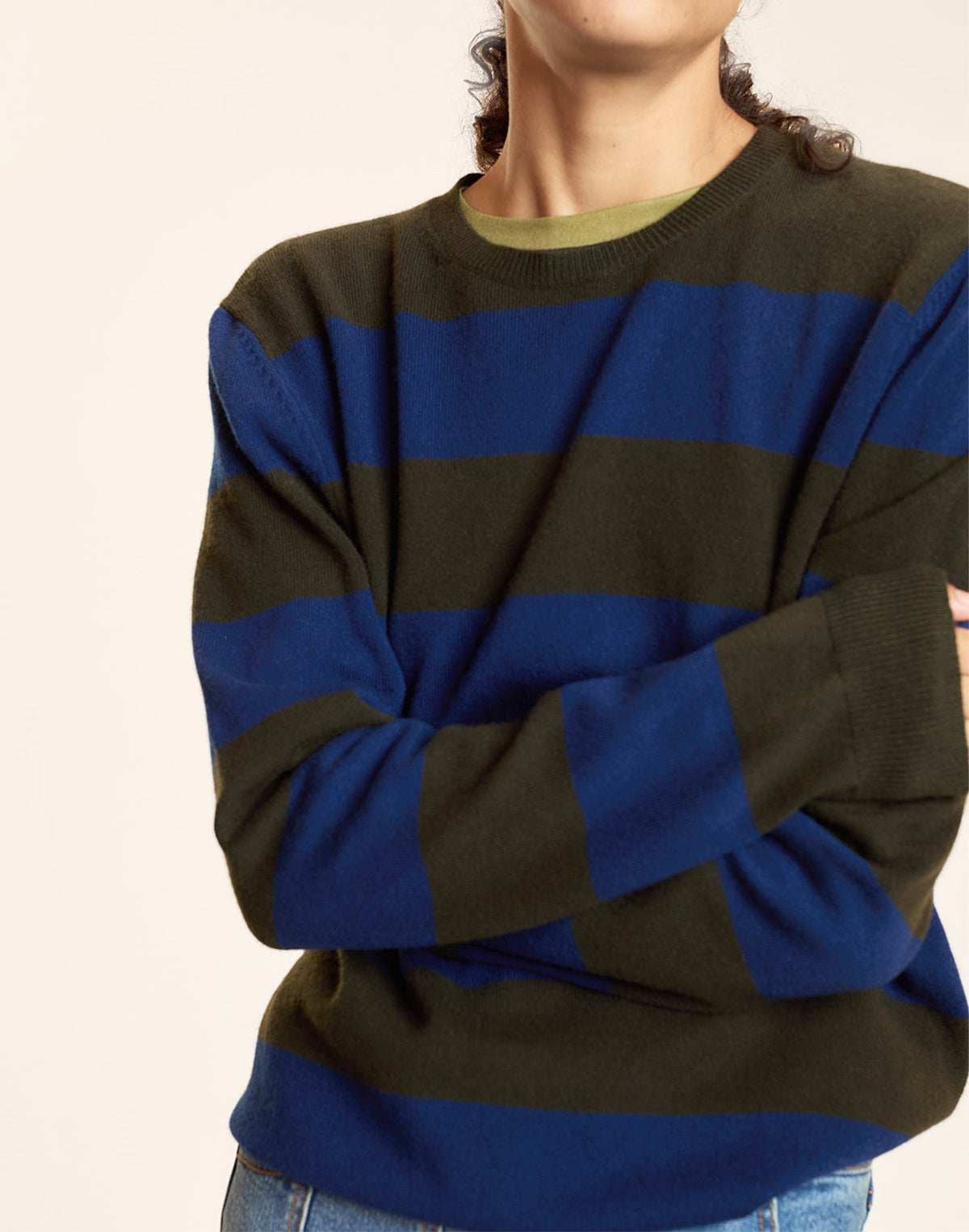 Lucky Stripes Cashmere Sweater | Cynthia Rowley Clothing