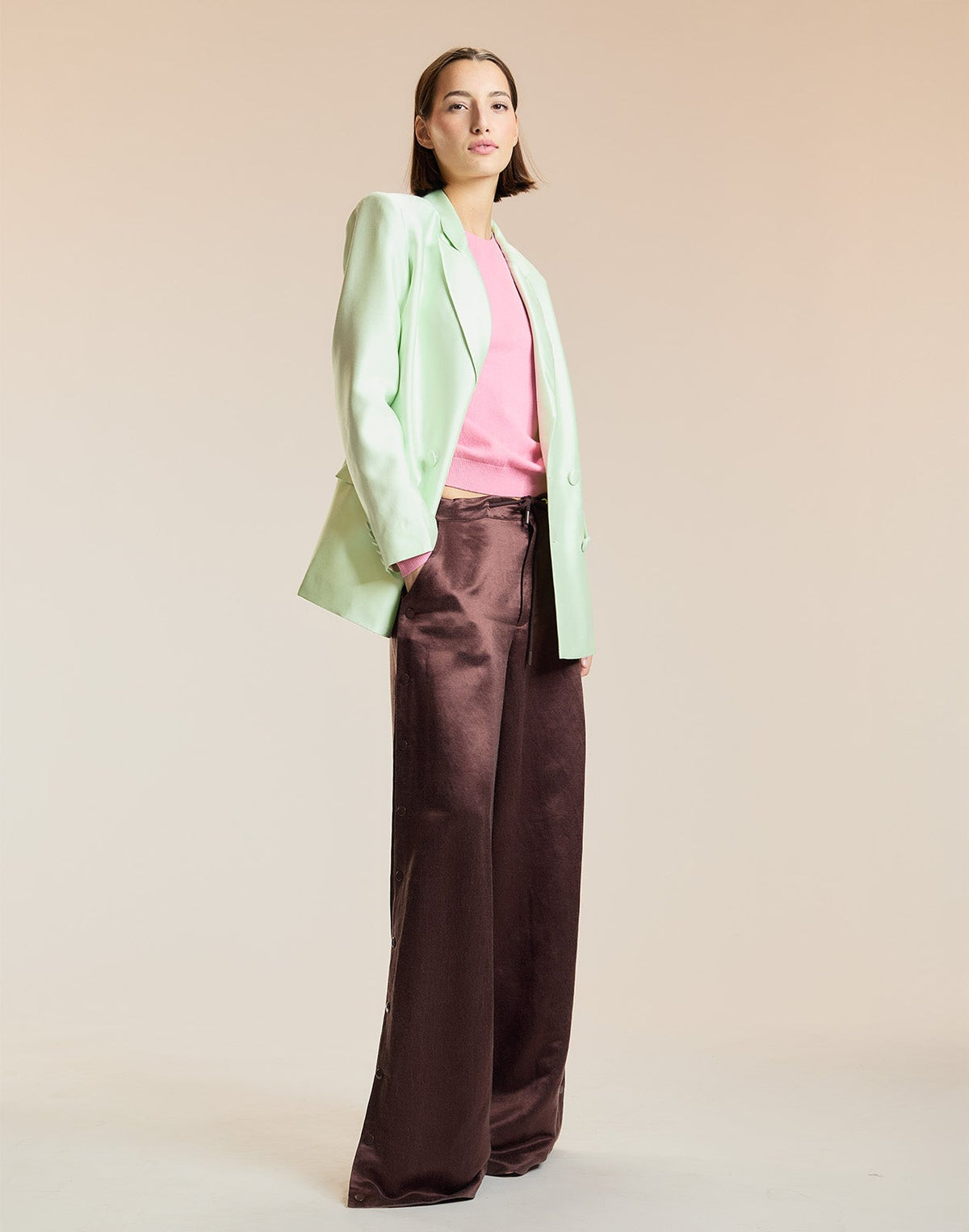 The Breakers Double Breasted Blazer | Cynthia Rowley Clothing