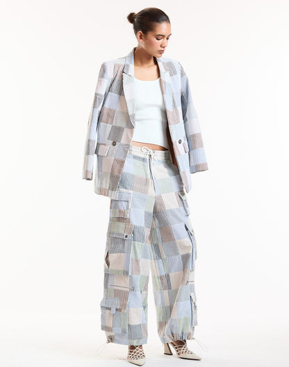 Millie Seersucker Blazer | Cynthia Rowley Clothing
