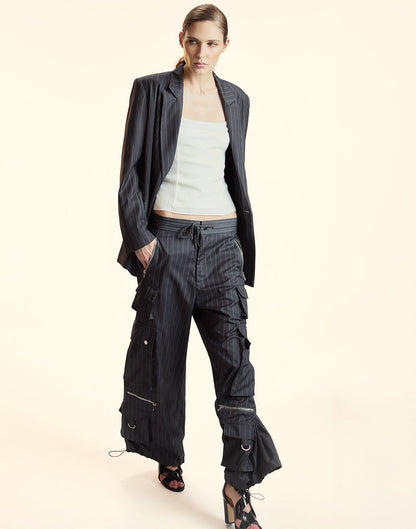 Pinstripe Blazer | Cynthia Rowley Clothing
