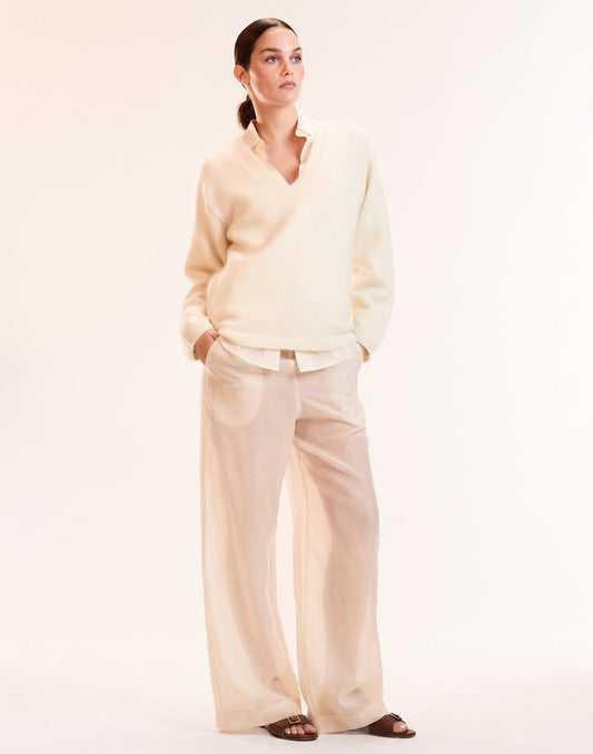 Salina Sheer Pant | Cynthia Rowley Clothing
