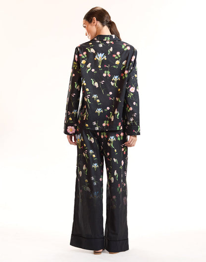 Botanical Noir PJ Pants | Cynthia Rowley Clothing