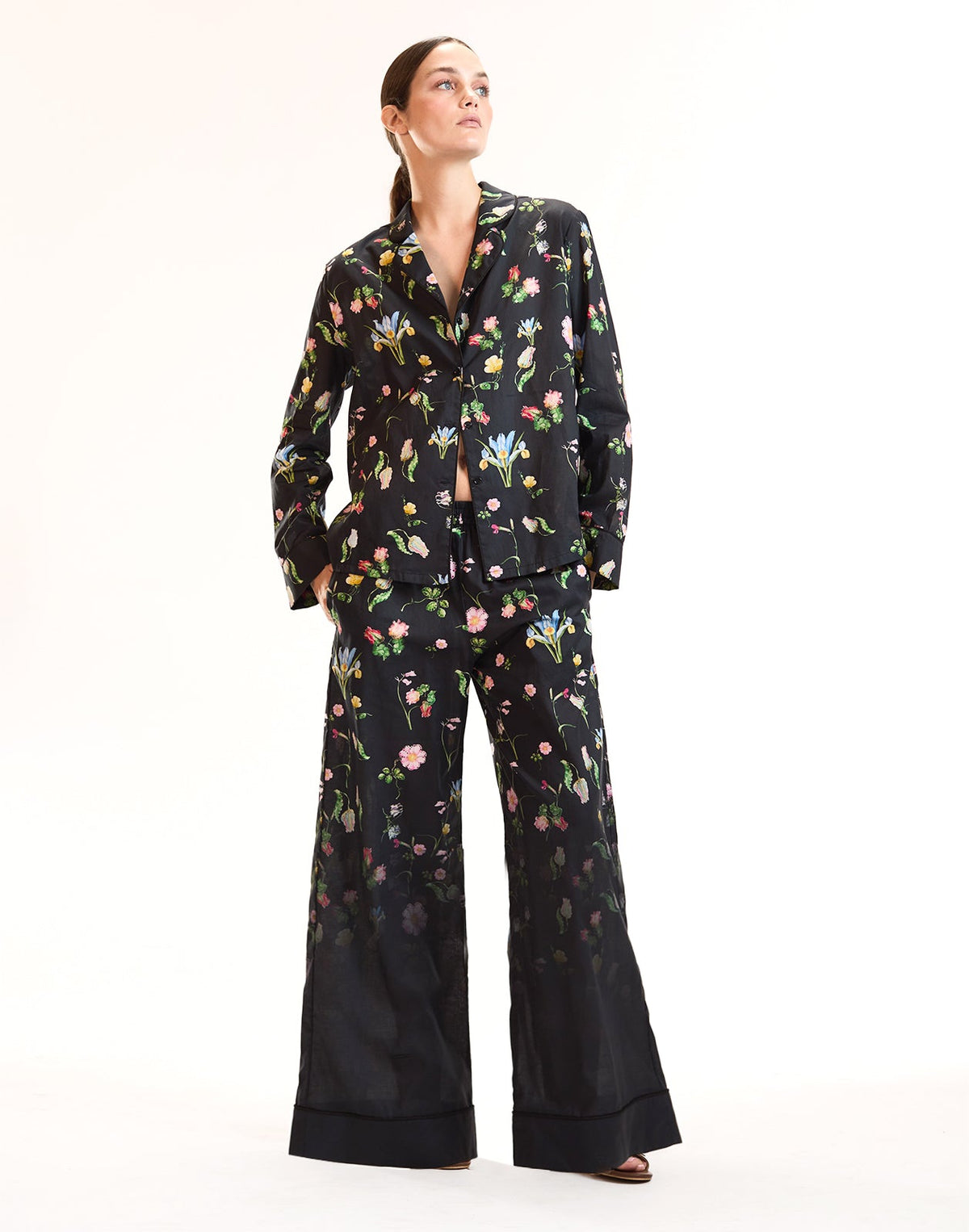 Botanical Noir PJ Pants | Cynthia Rowley Clothing