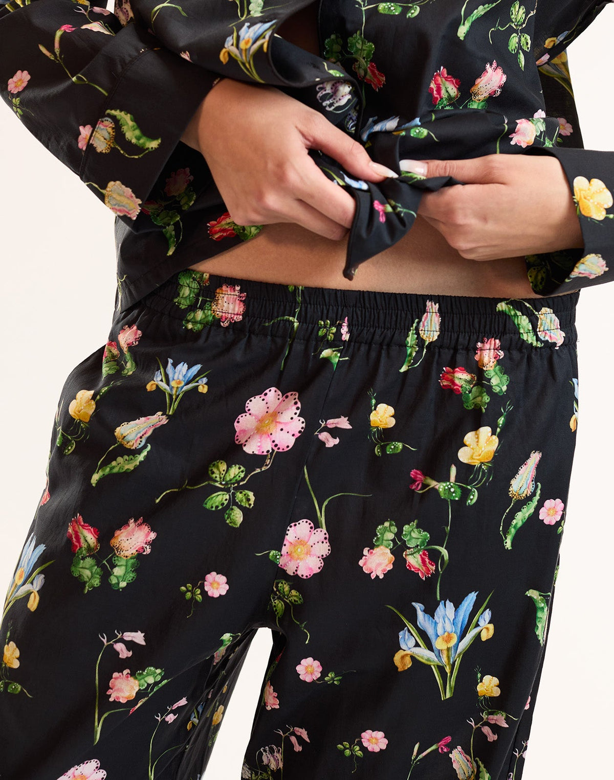 Botanical Noir PJ Pants | Cynthia Rowley Clothing