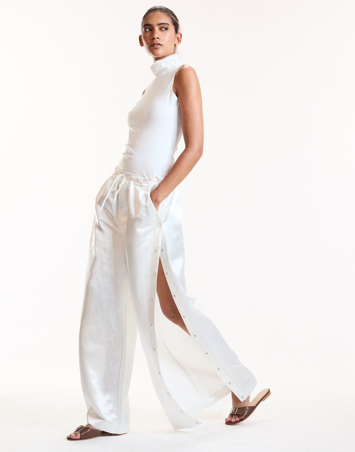 Breakaway Snap Pant | Cynthia Rowley Clothing