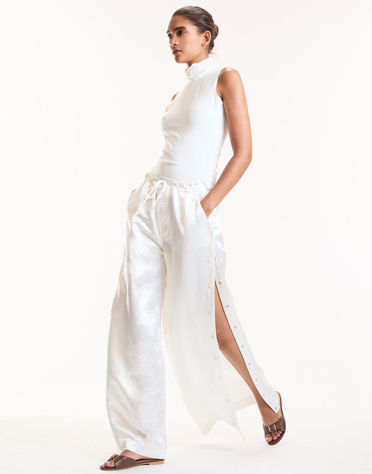 Breakaway Snap Pant | Cynthia Rowley Clothing