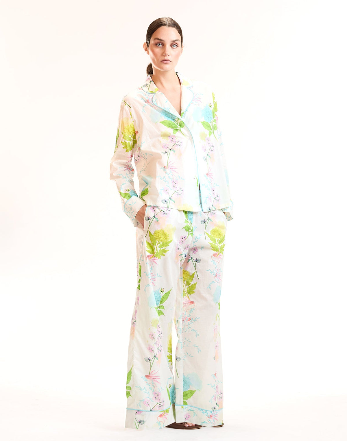 Jardin PJ Pants | Cynthia Rowley Clothing