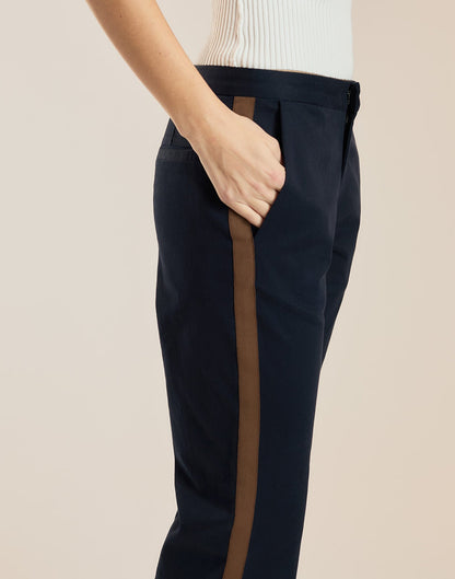 Riley Side Stripe Cropped Flare | Cynthia Rowley Clothing