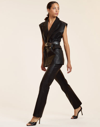 Lola Leather Pants | Cynthia Rowley Clothing